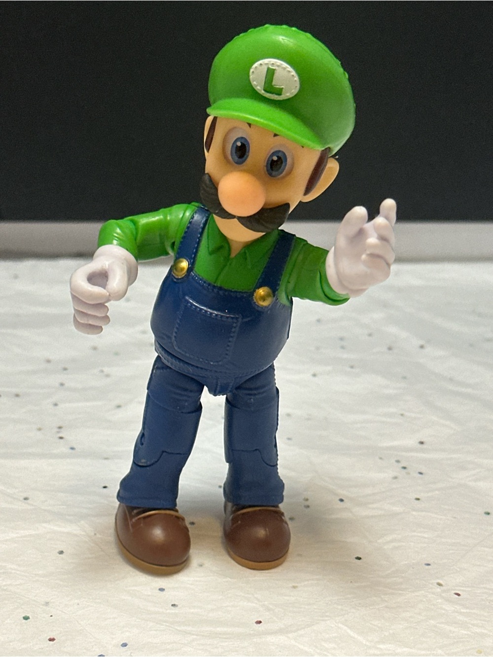 Luigi Green and Blue Figure Kids Toy - Classic Character Collectible